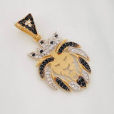 Dije Leon 2.95g / 3.05cm Tres Oros 18K