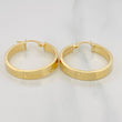 Candongas Tornillo 3.35g / 3cm Oro Amarillo 18K