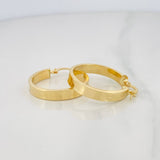 Candongas Tornillo 3.35g / 3cm Oro Amarillo 18K