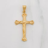 Dije Cruz Cristo 2.85g / 4cm Oro Amarillo 18K