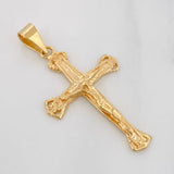 Dije Cruz Cristo 2.85g / 4cm Oro Amarillo 18K