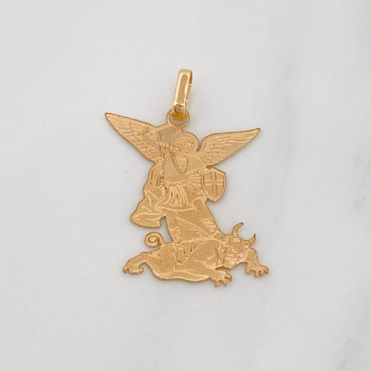 Dije San Miguel Arcangel 1g / 2.05cm Oro Amarillo 18K