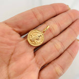 Dije San Benito 1.4g / 2.05cm Oro Amarillo 18K