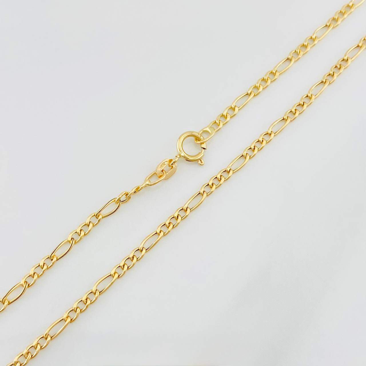 Cadena Fígaro 1.75g / 60cm / 1.9mm Oro Amarillo 18K
