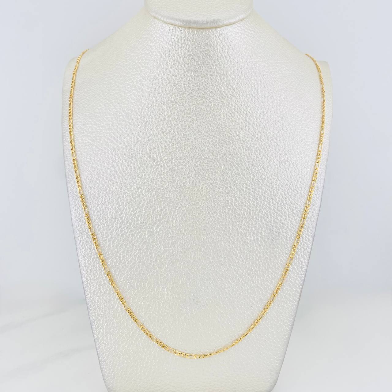 Cadena Fígaro 1.75g / 60cm / 1.9mm Oro Amarillo 18K
