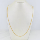 Cadena Fígaro 1.75g / 60cm / 1.9mm Oro Amarillo 18K