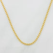 Cadena Cubana 2.05g / 45cm / 1.76mm Oro Amarillo 18K