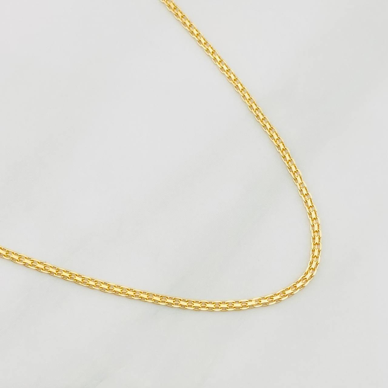 Cadena China 3.05g / 60cm / 1.4mm Oro Amarillo 18K