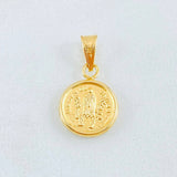 Dije Virgen De Fatima 0.75gr / 2cm / Oro 18K