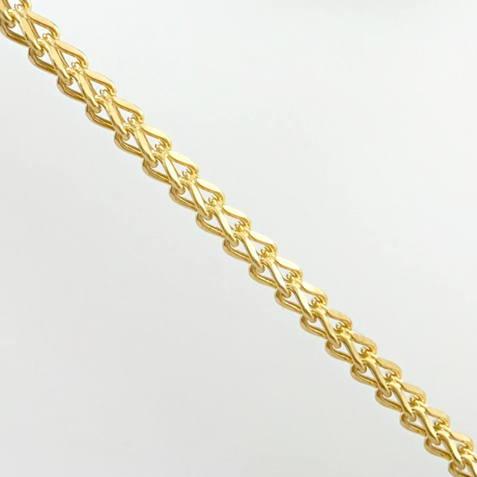 Pulso Franco 4gr / 19cm / 2.9mm Oro Amarillo +3 18K