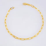 Pulso Cajon 2.35gr / 19cm / 3mm Oro Amarillo +3 18K ©