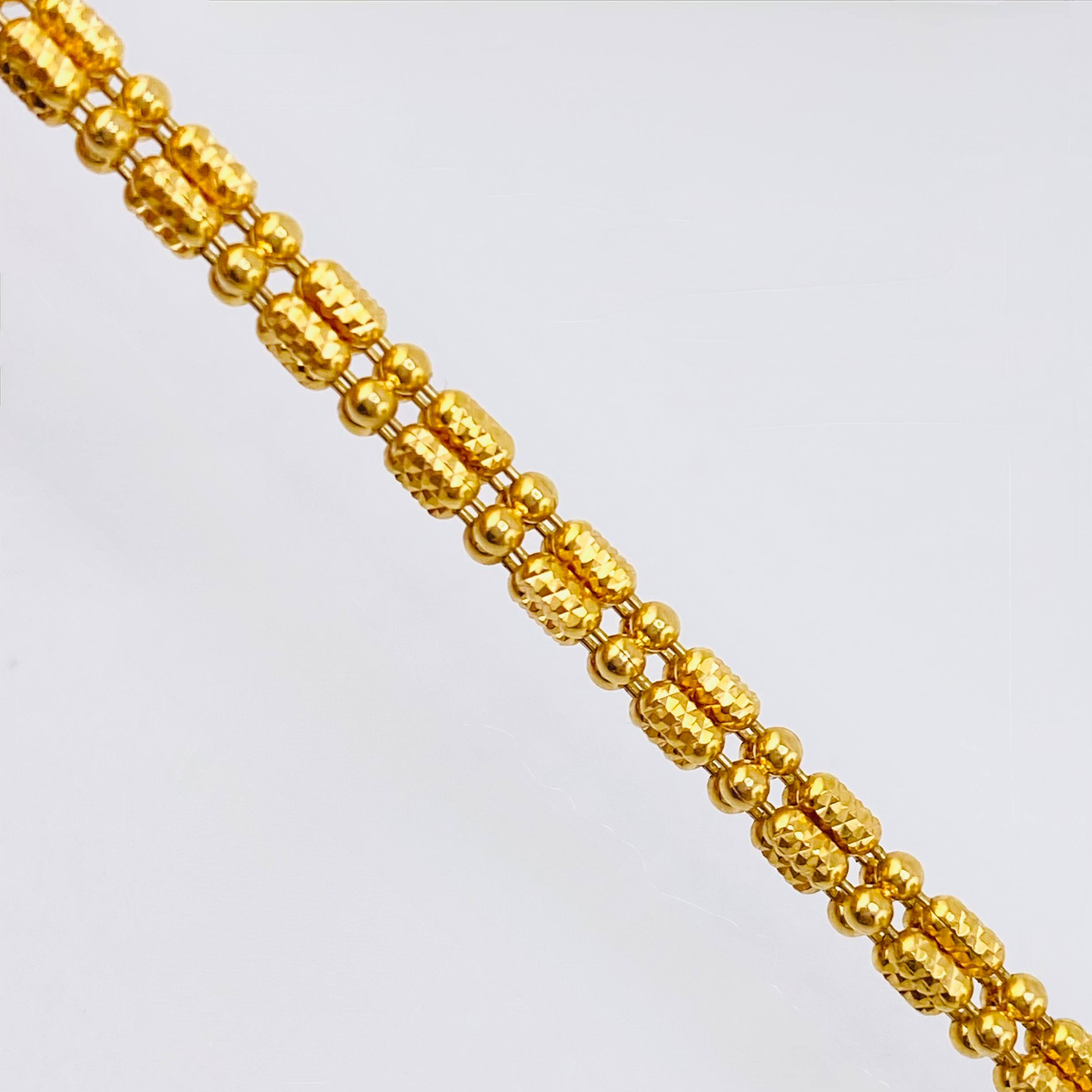 Cadena Ice 22.05gr / 60cm / 3mm Oro Amarillo +4 18K