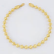 Pulso Militar Media Luna 8.7gr / 21cm / 5mm Oro Amarillo Nac.Esp. 18K ©