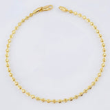 Pulso Militar Media Luna 3.65gr / 18cm / 2.5mm Oro Amarillo Nac.Esp. 18K ©