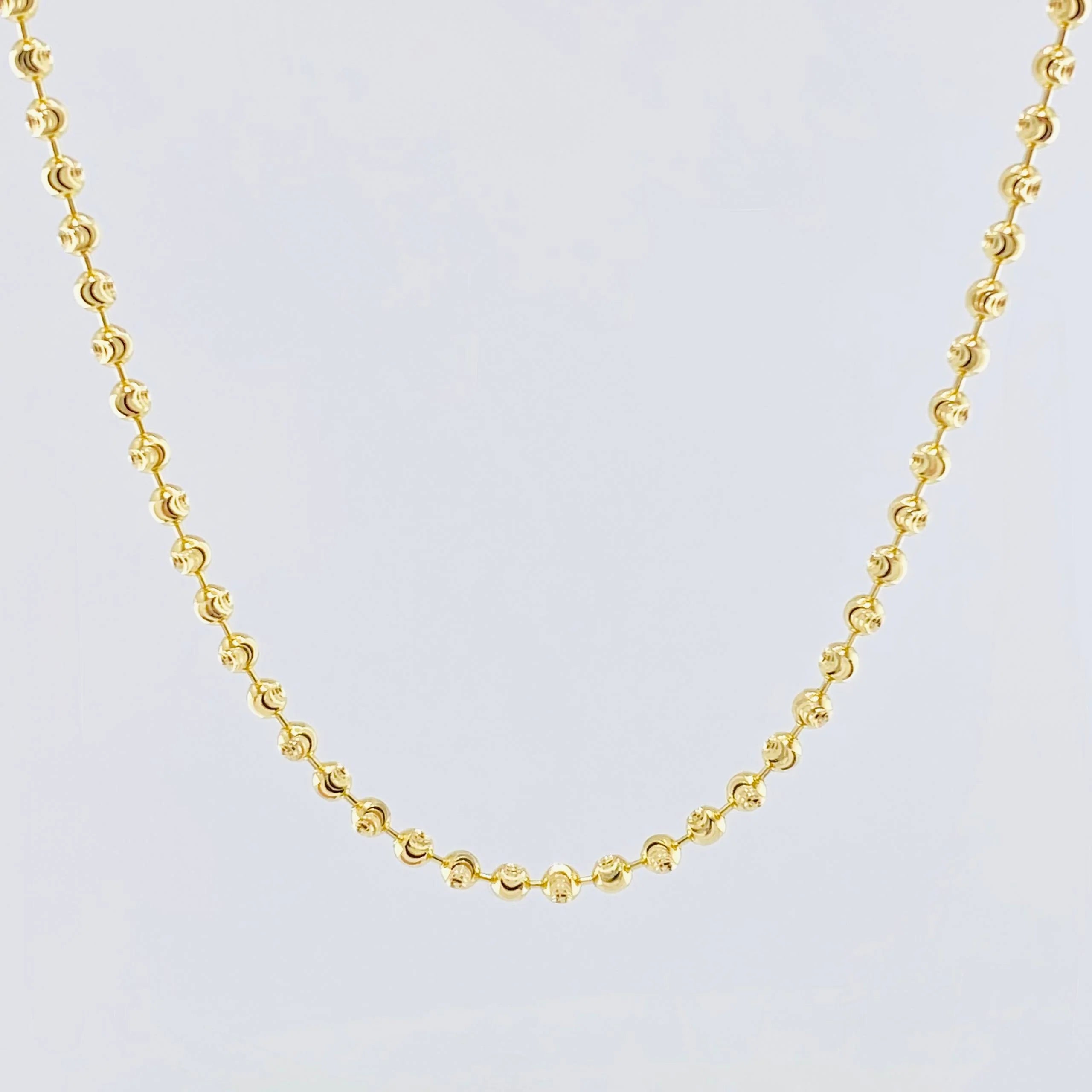 Cadena Militar Media Militar 13.7g / 47.5cm / 3.65mm Oro Amarillo 18K