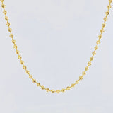 Cadena Militar Media Militar 13.7g / 47.5cm / 3.65mm Oro Amarillo 18K
