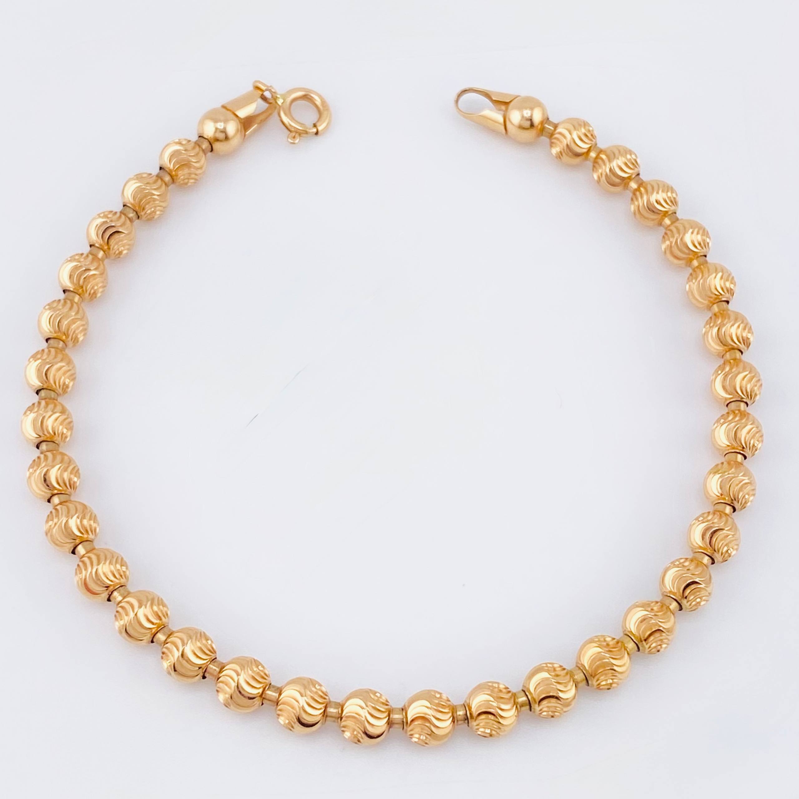 Pulso Militar Media Luna 10.3gr / 21cm / 5mm Oro Rosa Nac.Esp. 18K ©