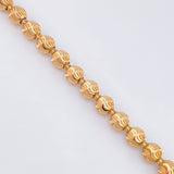 Pulso Militar Media Luna 10.3gr / 21cm / 5mm Oro Rosa Nac.Esp. 18K ©