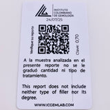 Herraje Cuadrado Cuatro Garras 70pts Esmeralda 0.95gr / 1cm / Oro Amarillo 18K