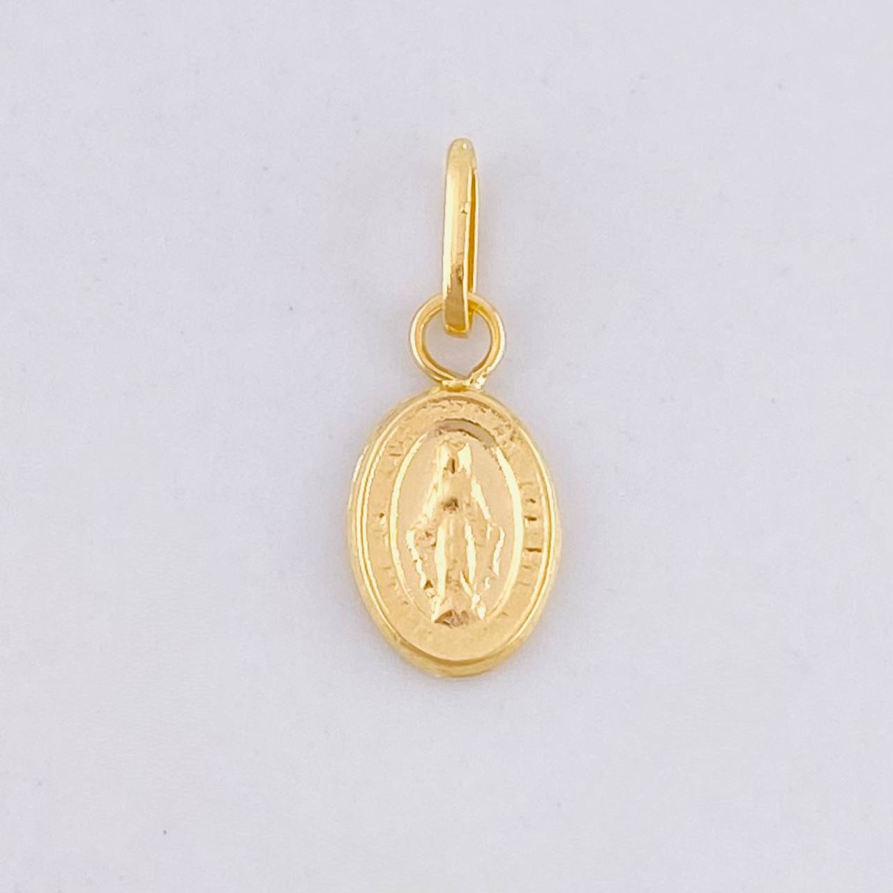 Dije Virgen Milagrosa 0.15g / 1.4cm Oro Amarillo 18K