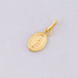 Dije Virgen Milagrosa 0.2g / 1.3cm Oro Amarillo 18K