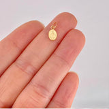 Dije Virgen Milagrosa 0.15g / 1.3cm Oro Amarillo 18K