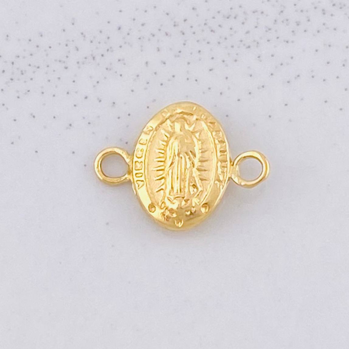 Herraje Virgen de Guadalupe 0.2g / 1.1cm Oro Amarillo 18K