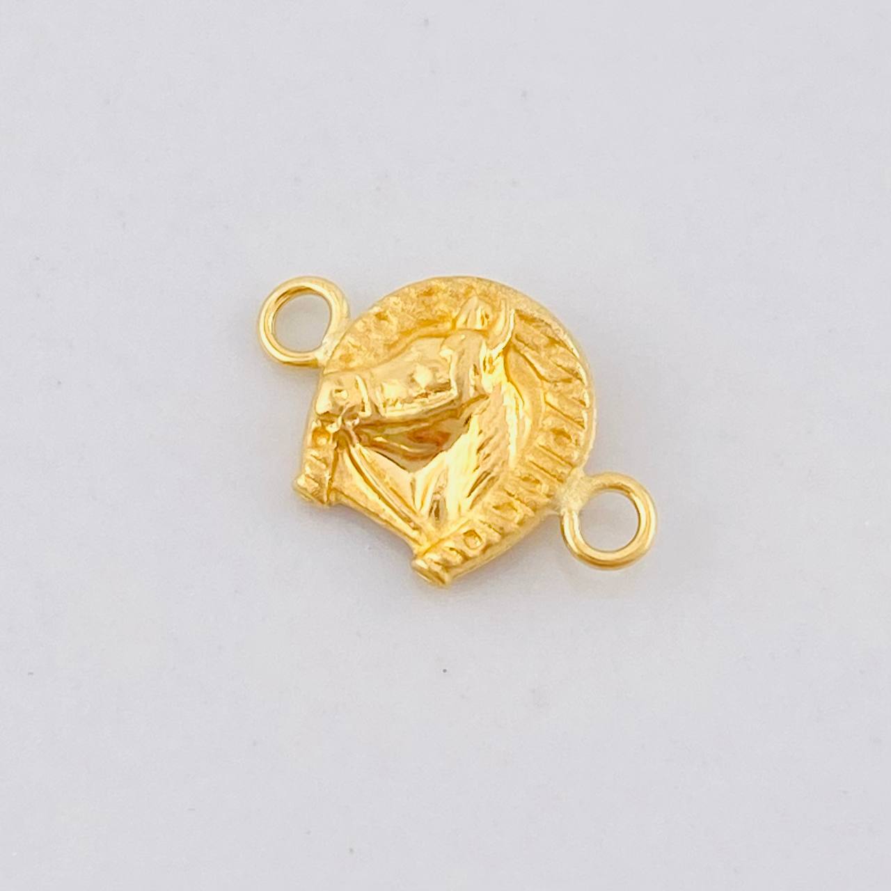 Herraje Herradura Caballo 0.3g / 1.3cm Oro Amarillo 18K