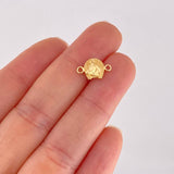 Herraje Herradura Caballo 0.25g / 1.3cm Oro Amarillo 18K