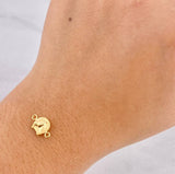 Herraje Herradura Caballo 0.3g / 1.3cm Oro Amarillo 18K