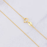 Set Cadena Veneciana + Dije Corazón Moisanitas 1 qts / 2.15g / 45cm Dos Oros Amarillo Rosa 18K