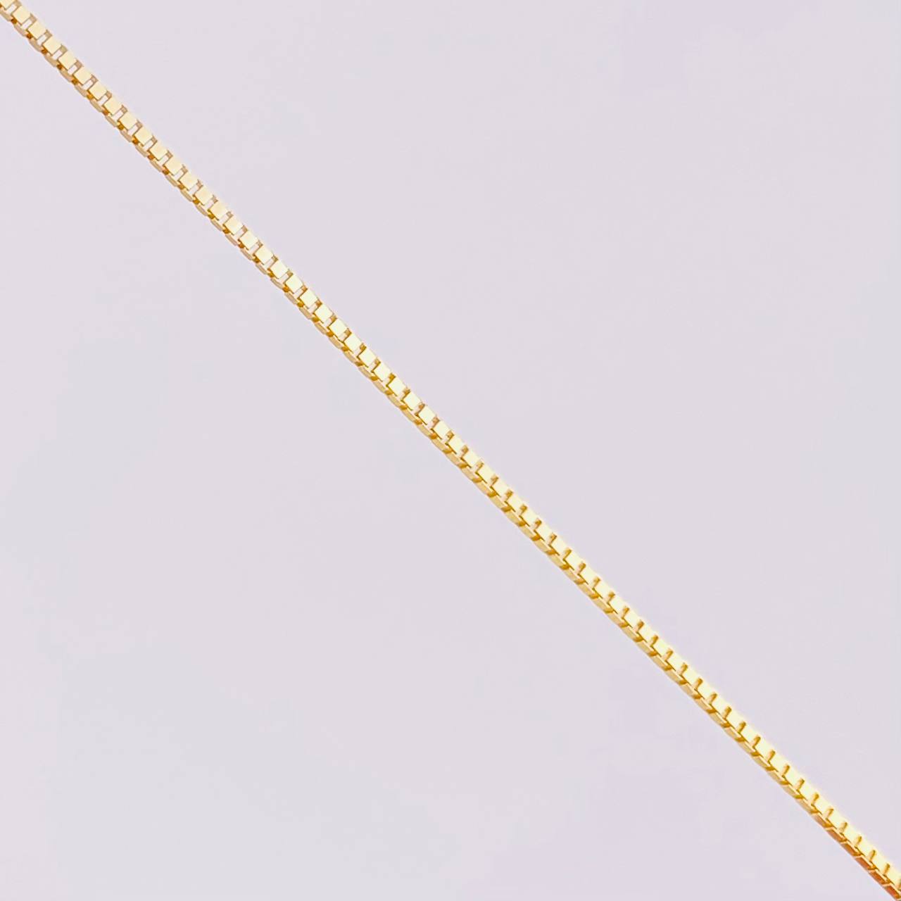 Set Cadena Veneciana + Dije Corazón Moisanitas 1 qts / 2.15g / 45cm Dos Oros Amarillo Rosa 18K