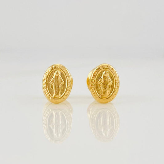 Topos Virgen Milagrosa 0.65g / 5.42mm Oro Amarillo 18K