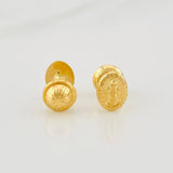 Topos Virgen Milagrosa 0.65g / 5.42mm Oro Amarillo 18K