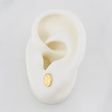 Topos Virgen Milagrosa 0.75g / 8.25mm Oro Amarillo 18K