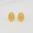 Topos Virgen Milagrosa 1g / 10mm Oro Amarillo 18K