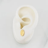 Topos Virgen Milagrosa 0.95g / 10.2mm Oro Amarillo 18K