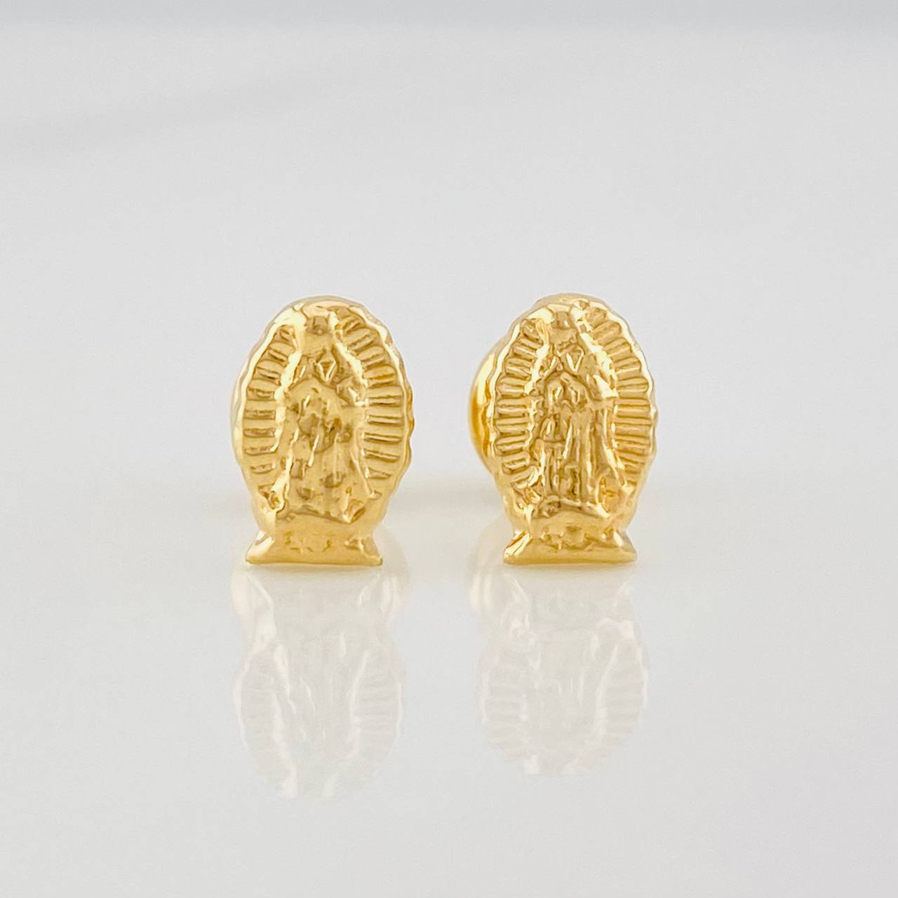 Topos Virgen de Guadalupe 0.65g / 4.43mm Oro Amarillo 18K