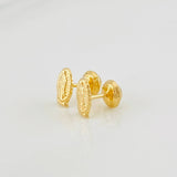 Topos Virgen de Guadalupe 0.65g / 7mm Oro Amarillo 18K