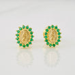 Topos Virgen de Guadalupe 0.85g / 6.04mm Oro Amarillo 18K