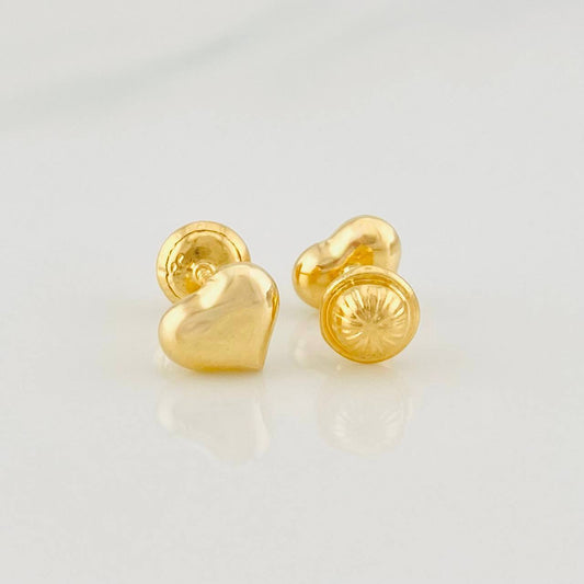 Topos Corazon 0.7g / 7.16mm Oro Amarillo 18K