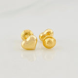 Topos Corazon 0.7g / 7.16mm Oro Amarillo 18K