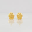 Topos Flor Diamantado 0.6g / 5.44mm Oro Amarillo 18K