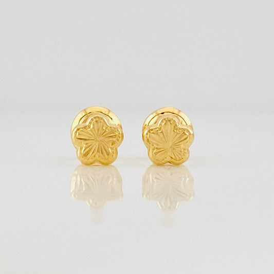 Topos Flor 0.65g / 5.45mm Oro Amarillo 18K