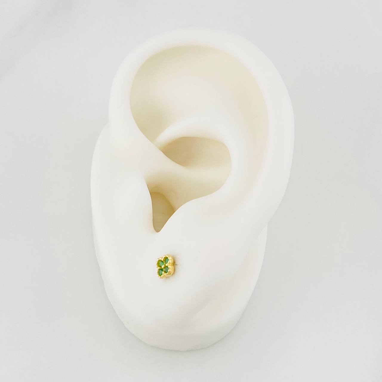 Topos Flor 0.65g / 3.84mm Oro Amarillo 18K