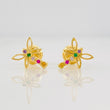 Topos Libelula  0.95g / 4.93mm Oro Amarillo 18K