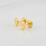 Topos Corona 0.65g / 6.3mm Oro Amarillo 18K