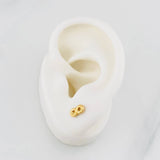 Topos Infinito 0.65g / 4mm Oro Amarillo 18K