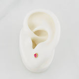 Topos Flor 0.65g / 3.8mm Oro Amarillo 18K