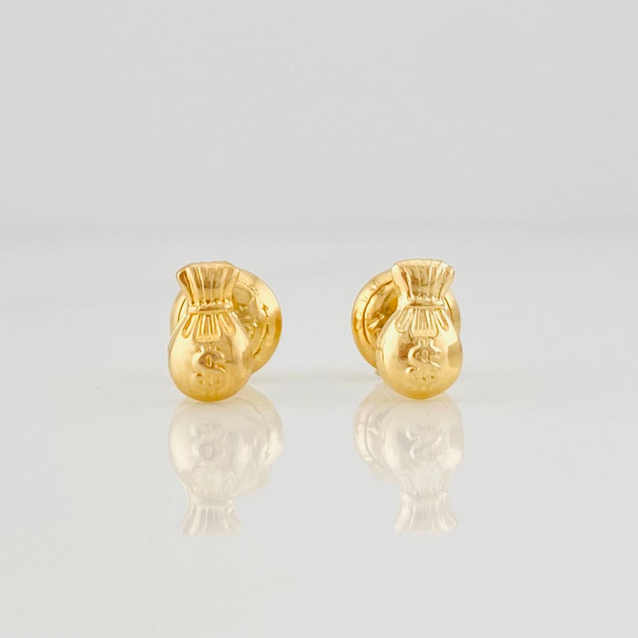 Topos Bolsa de Dinero 0.6g / 6.84mm Oro Amarillo 18K